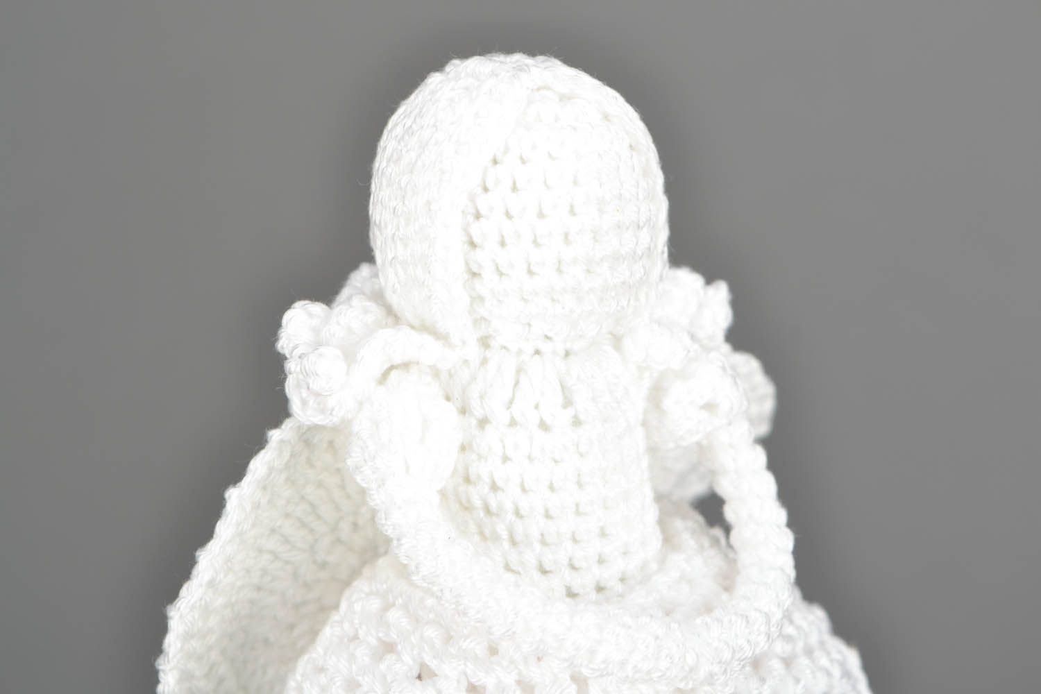 Jouet tricoté au crochet Poupée ange  photo 5