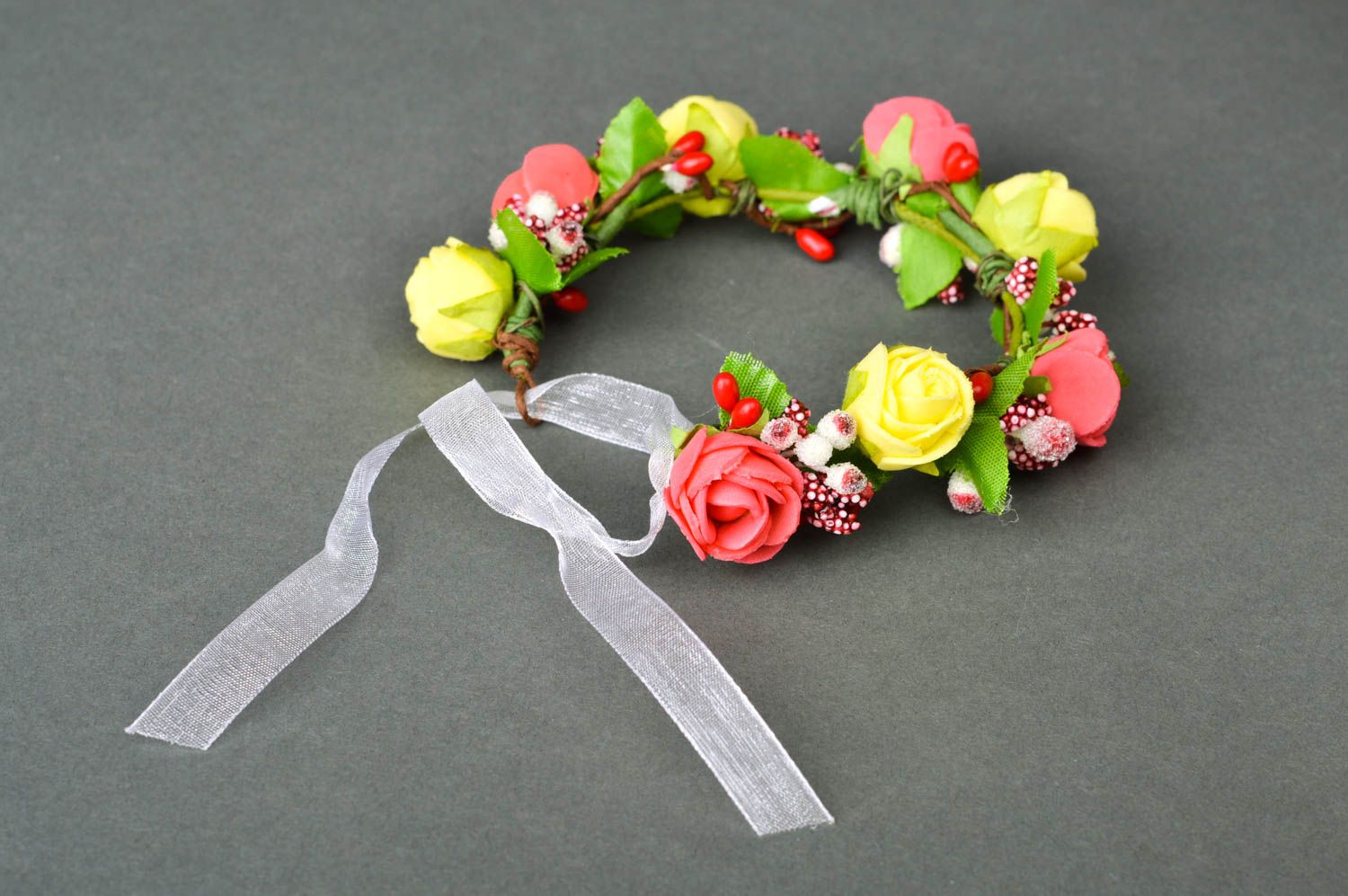 Handmade flower bracelet designer jewelry fashion bracelets for women cool gifts photo 3