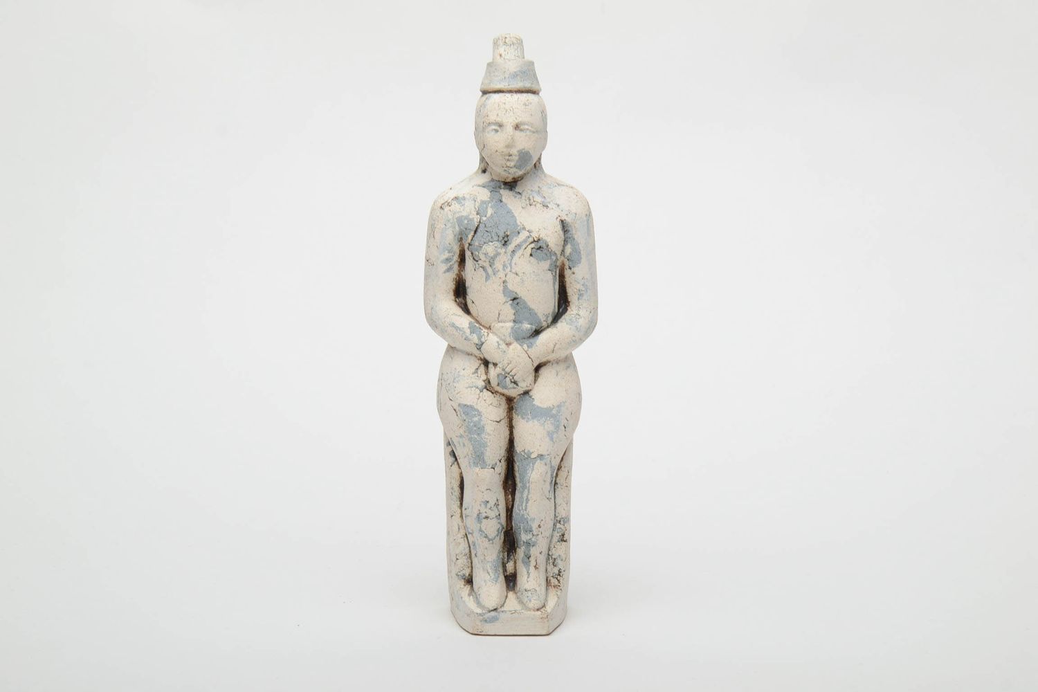 Керамическая статуэтка-свисток Древнее божество фото 2