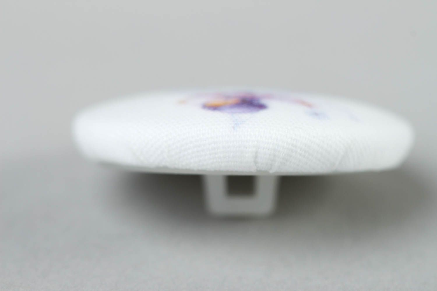 Botón de plástico artesanal accesorio para ropa botón para manualidades blanco foto 4