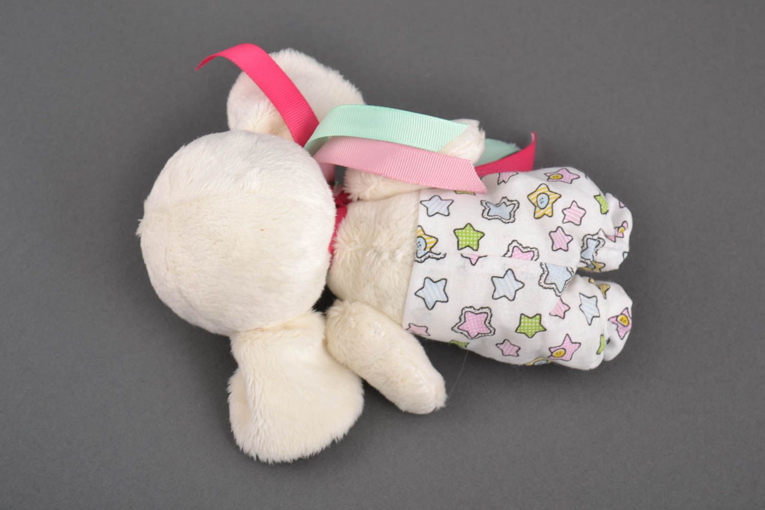 Beautiful homemade soft toy fabric stuffed toy rag doll nursery design photo 3