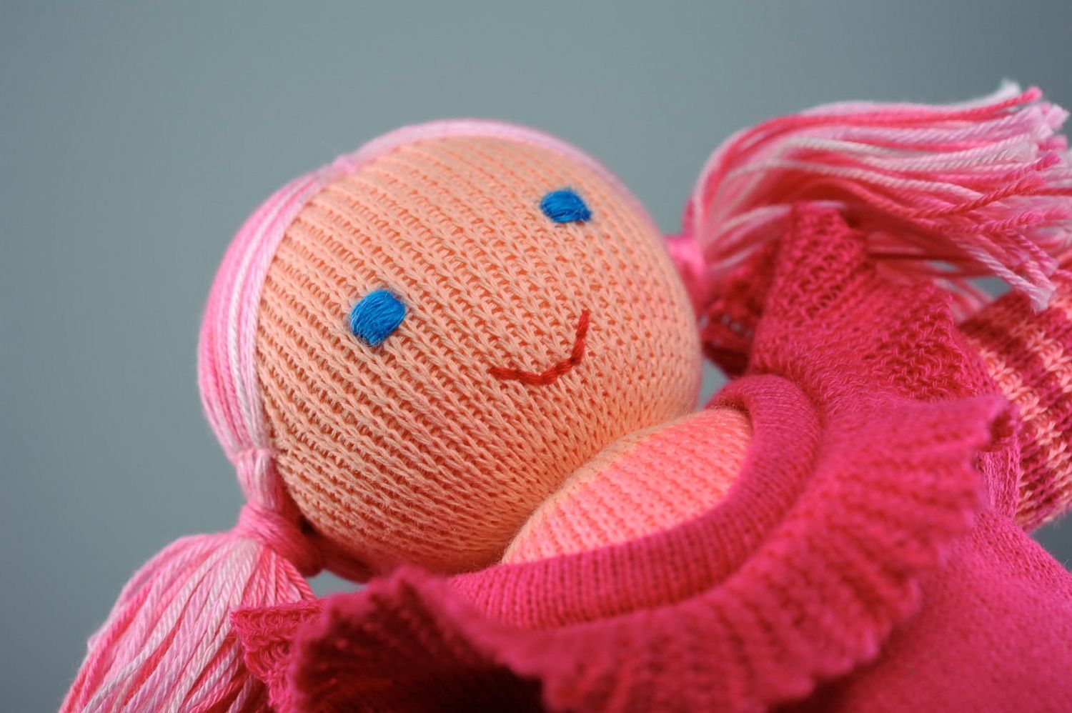 Decorative soft doll Raspberry photo 4