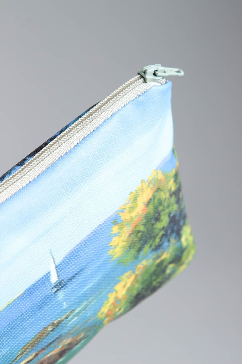 Designer handmade cosmetic bag stylish purse for cosmetics presents for women photo 3