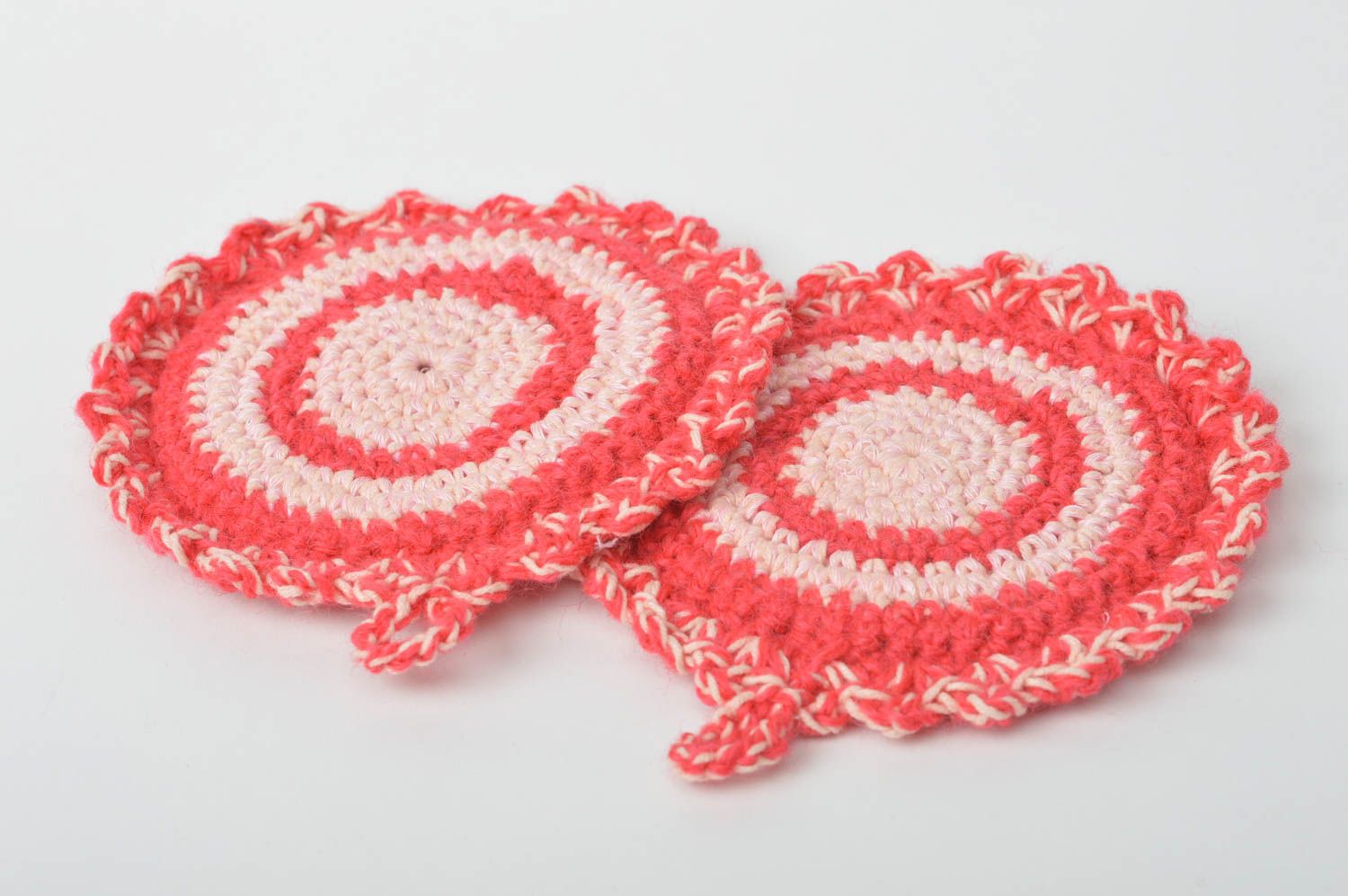Cute handmade crochet potholder unusual pot holder home goods crochet ideas photo 4
