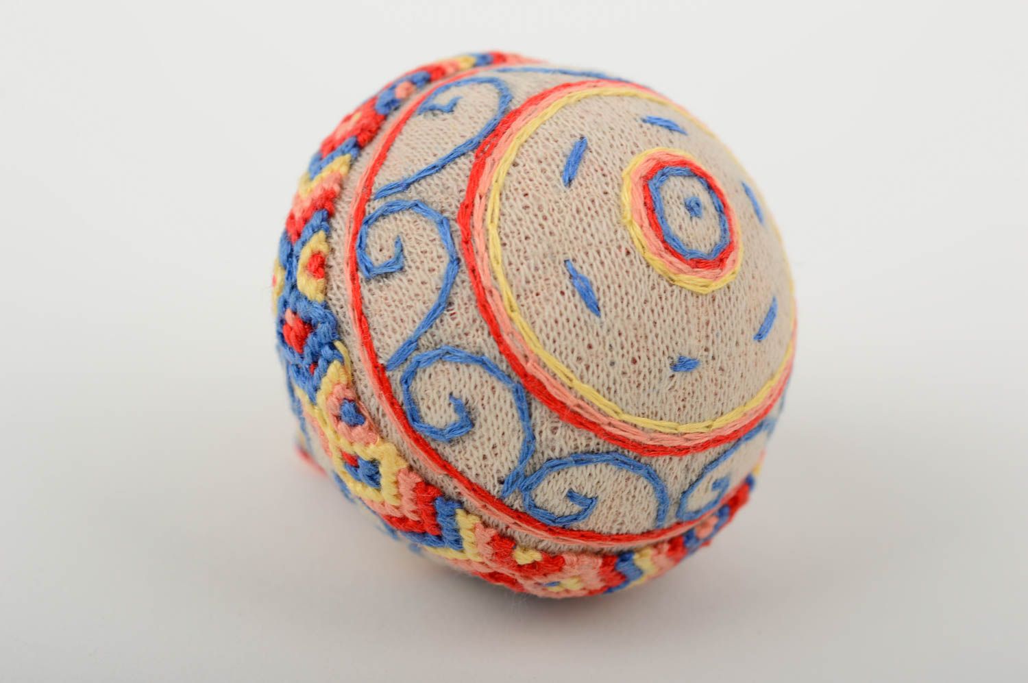 Unusual handmade ball beautiful decorative accessories stylish Christmas decor photo 4