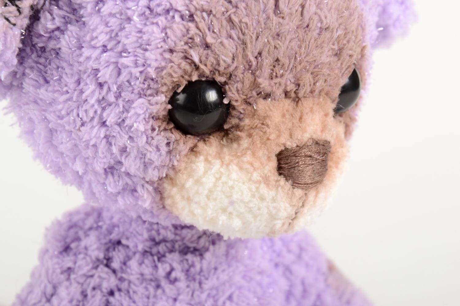 Designer soft toy handmade crocheted stuffed toys hand-crocheted dolls photo 5