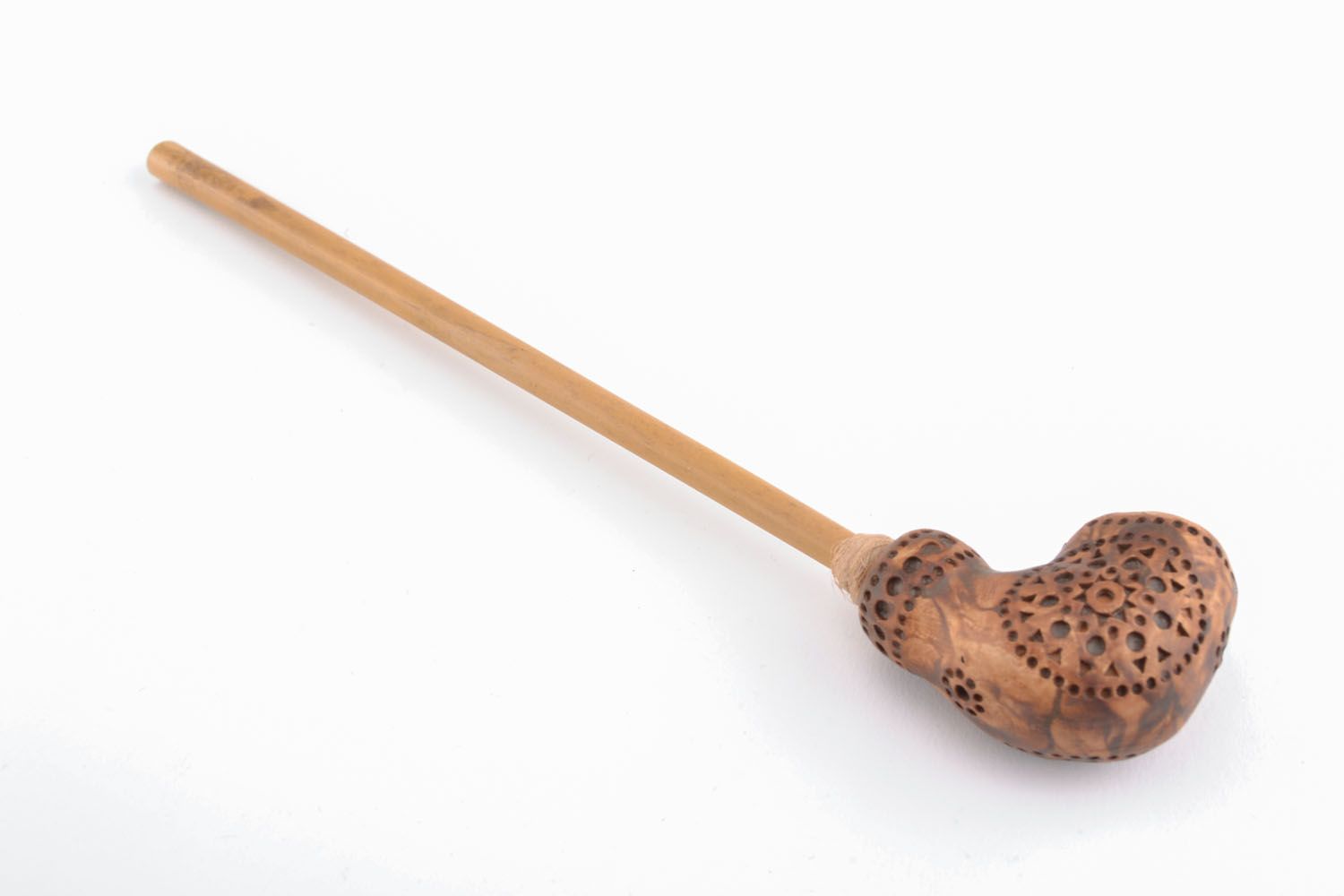 Tobacco pipe with a long cigarette holder photo 1