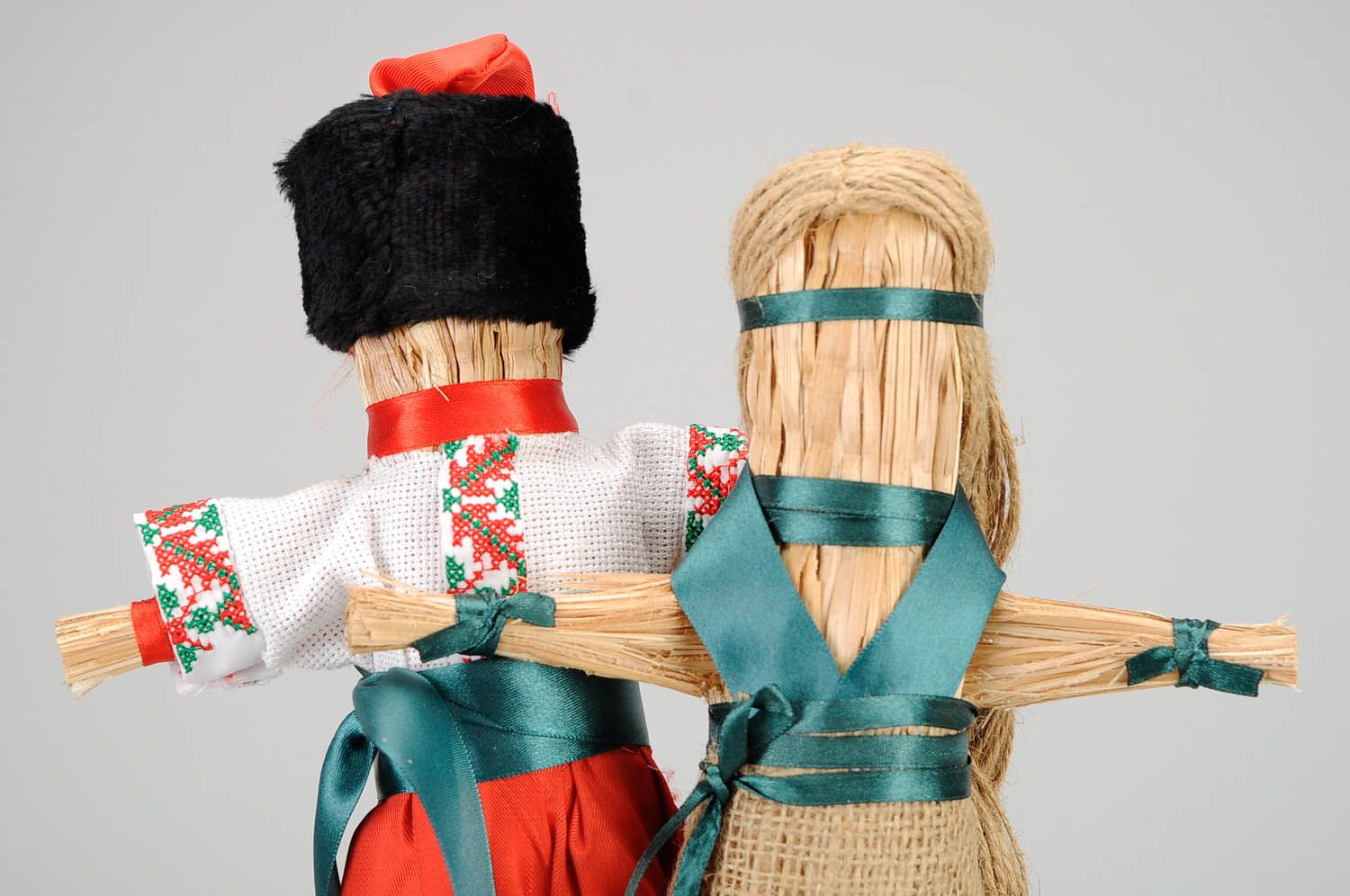Casal de bonecas-talismãs em estilo étnico foto 5