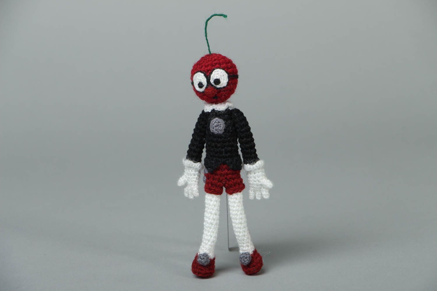 Soft crochet toy Cherry photo 1