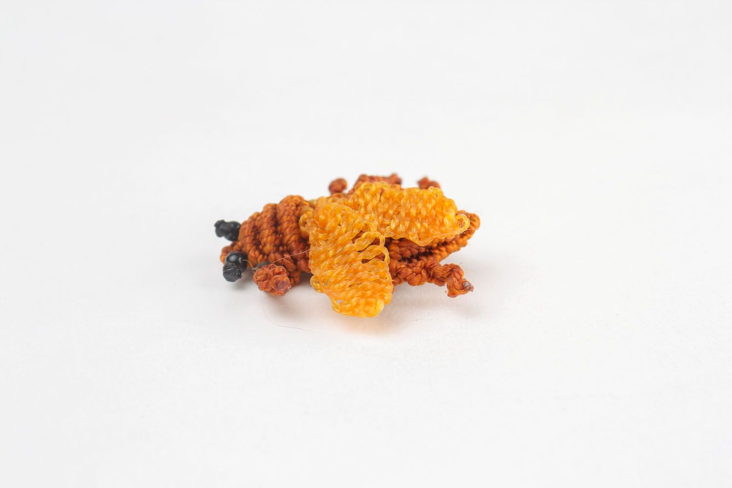 Woven brooch Insect photo 3