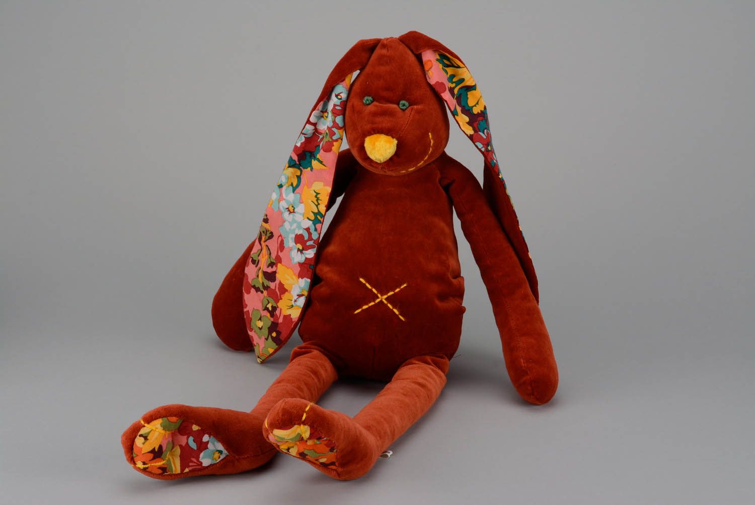 Author's velor toy Hare Bonya photo 4