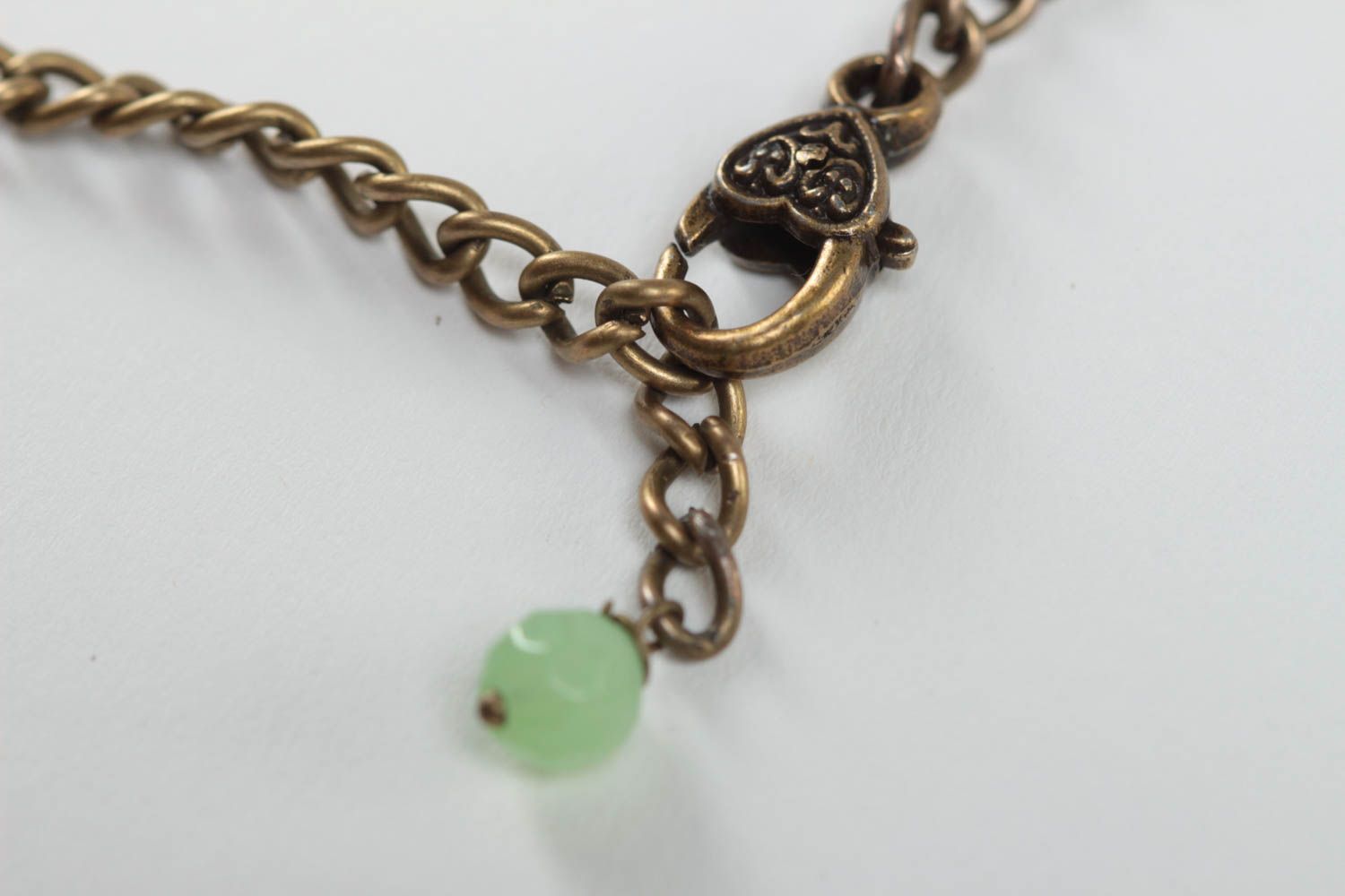 Handmade necklace unusual necklace designer accessories stone necklace photo 4
