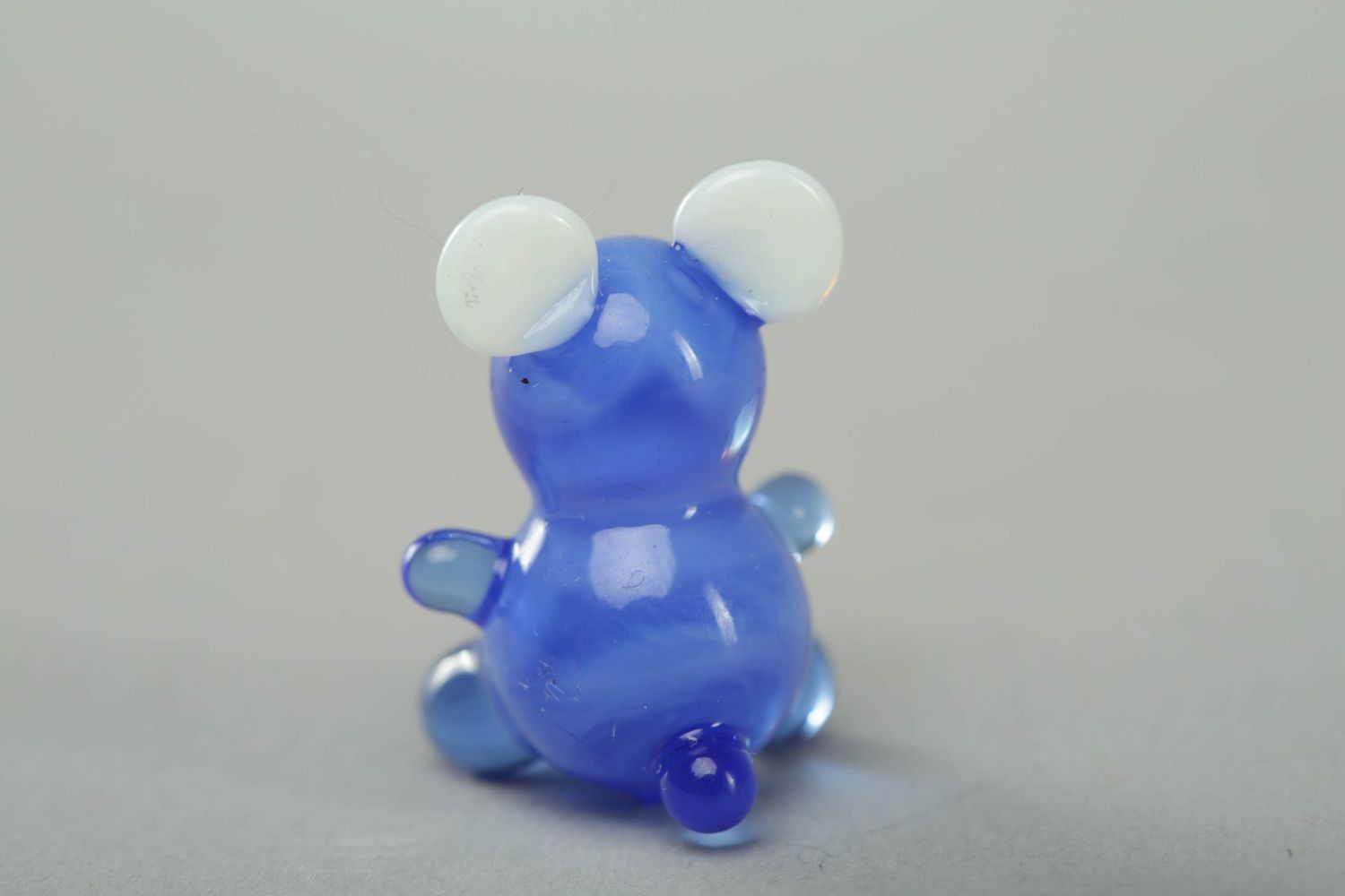 Lampwork glass figurine Mouse photo 3