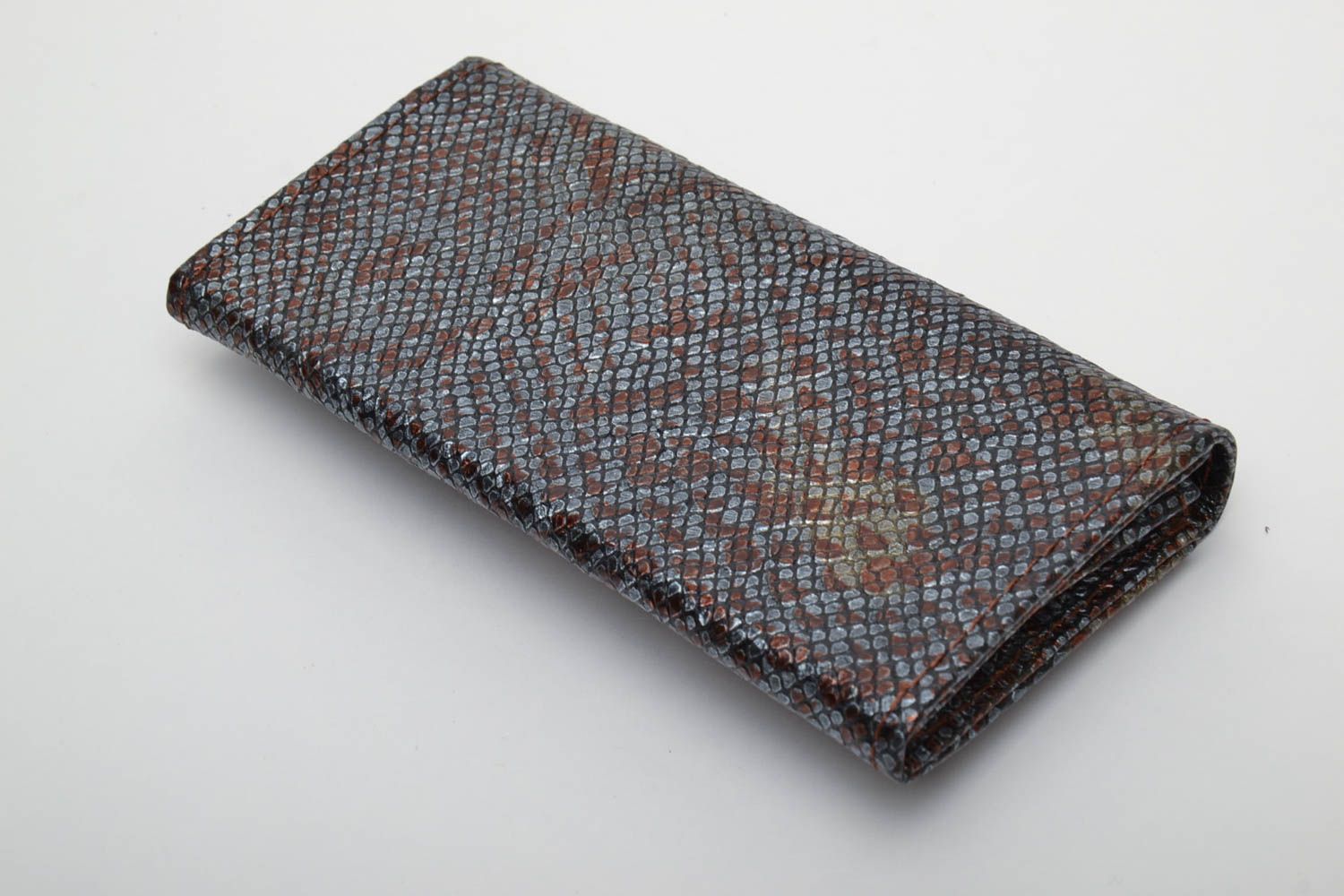Interesting genuine leather wallet photo 3