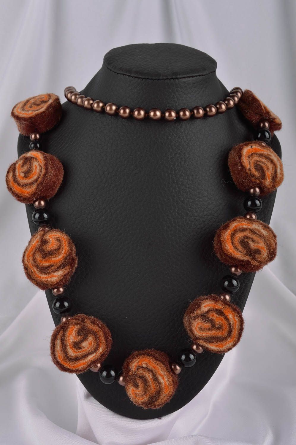 Lange Kette handmade Designer Schmuck Frauen Accessoire Halskette für Frauen foto 1