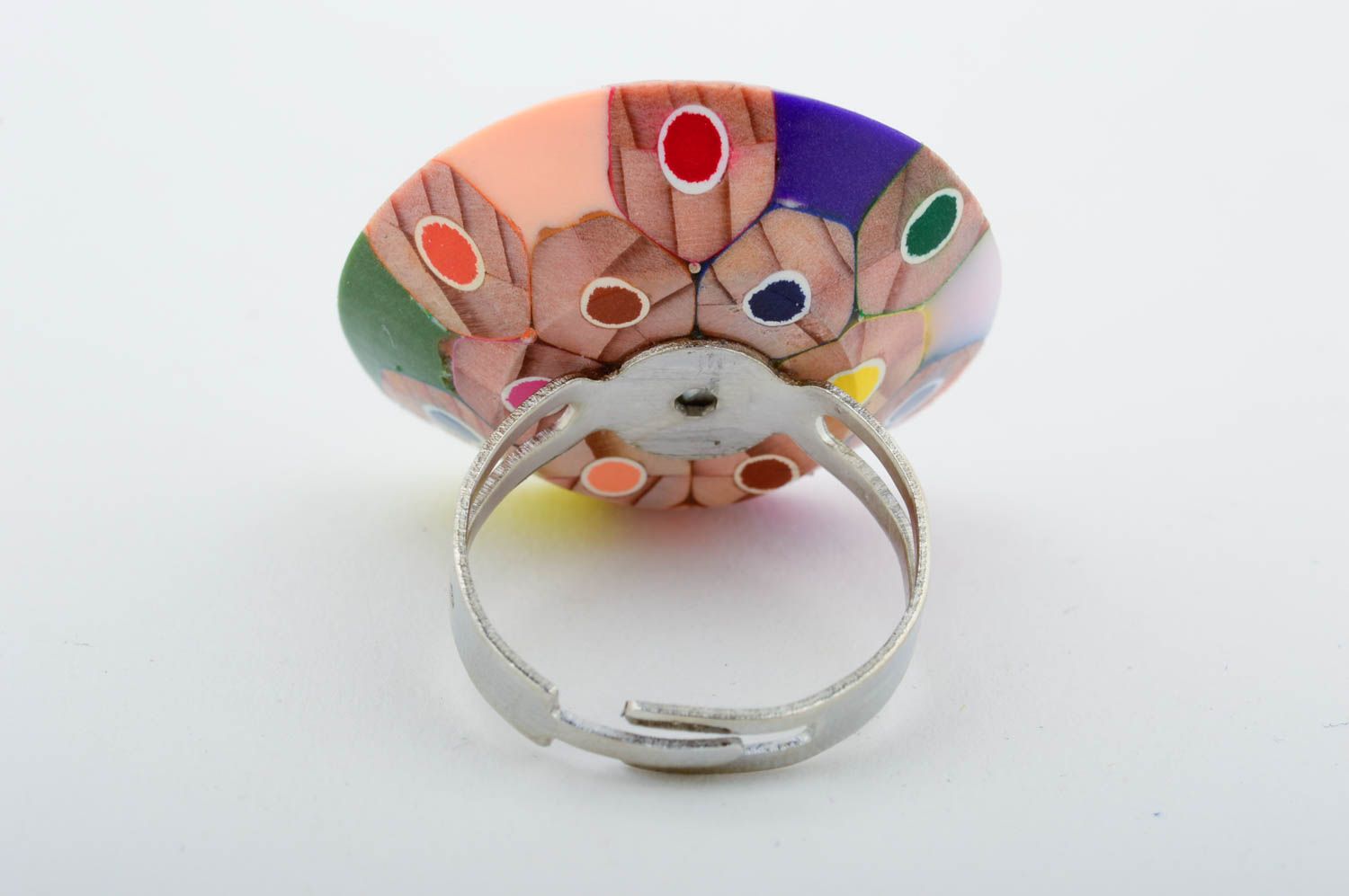 Handmade wooden ring handmade accessories modern jewelry stylish ring for girls photo 5