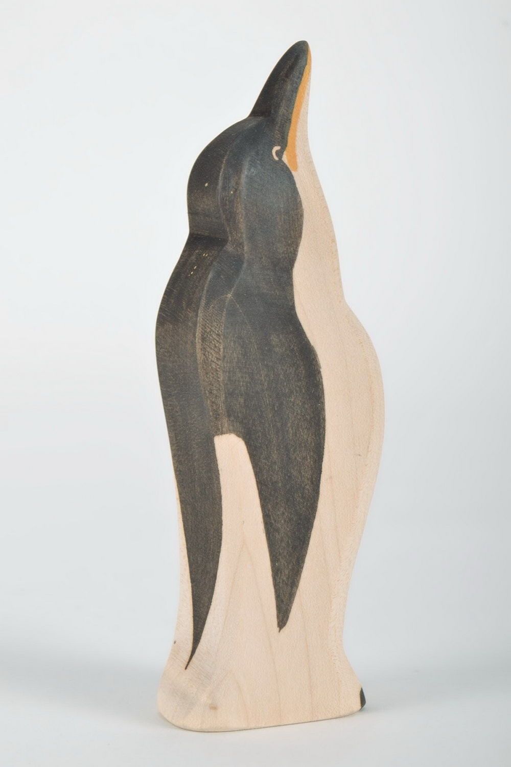 Statuette en bois Pingouin photo 4