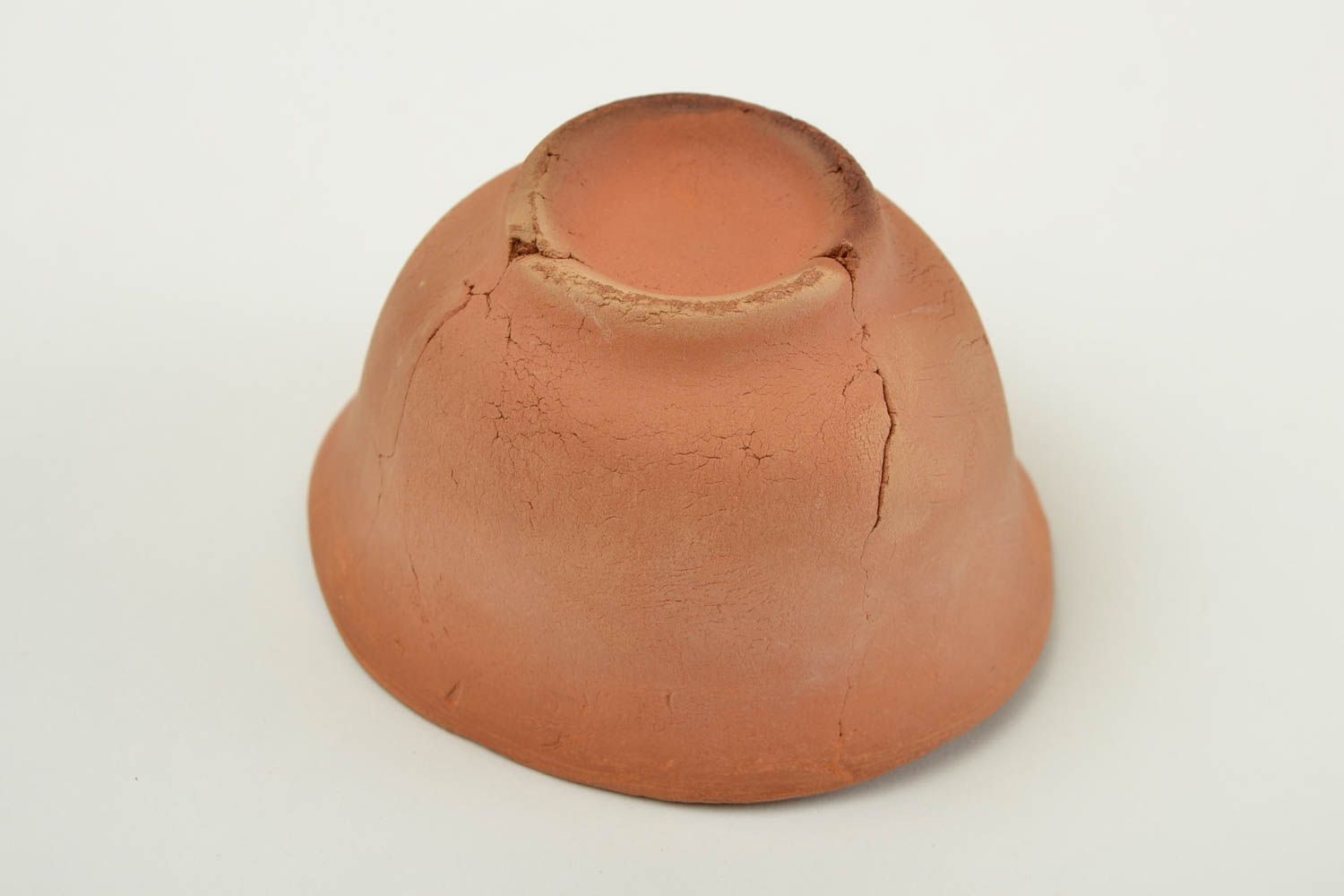 Cuenco de barro artesanal pequeño utensilio de cocina vajilla de cerámica  foto 5