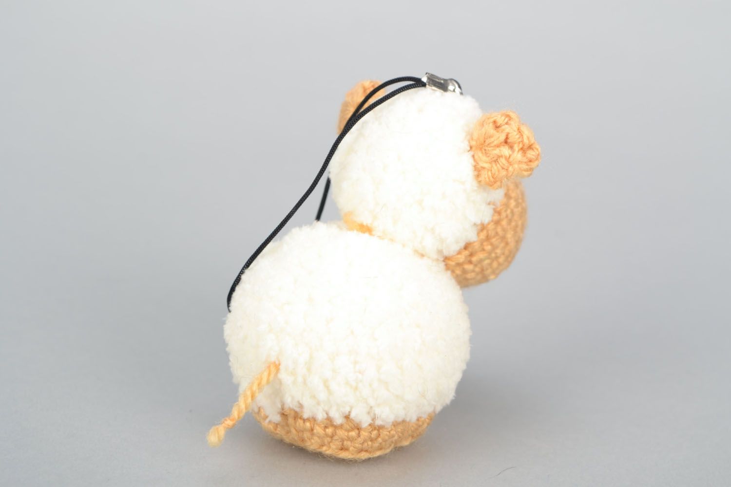 Crochet toy keychain Lamb photo 5