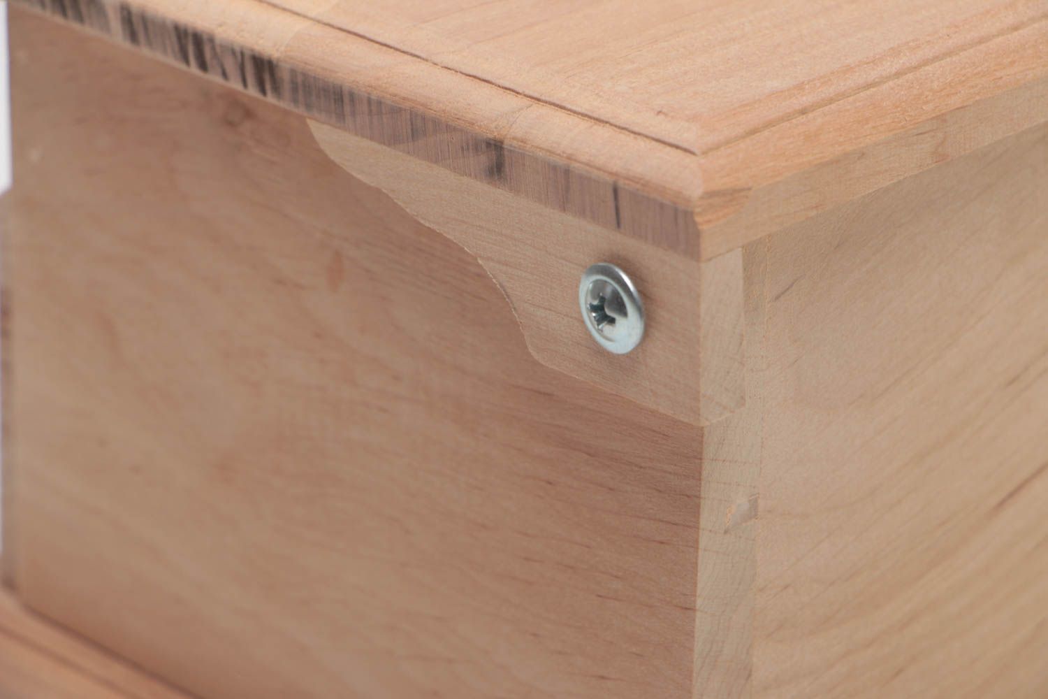 Beautiful handmade designer wooden blank jewelry box for decoupage photo 4