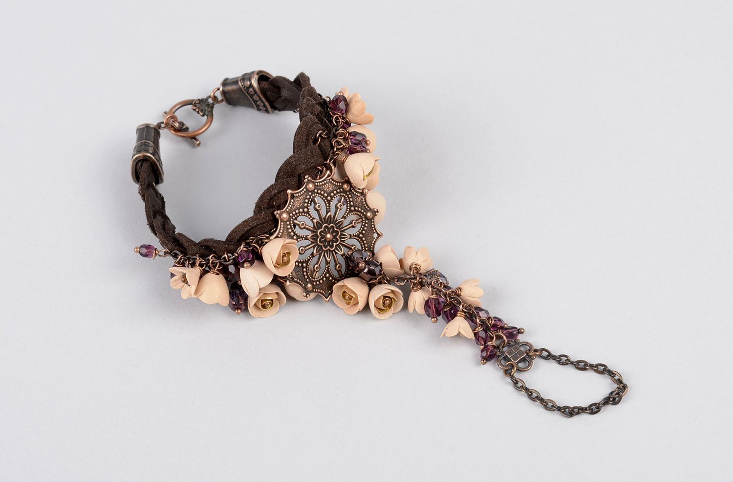 Bracelet bague slave Bijou fait main style indien original Accessoire femme photo 3