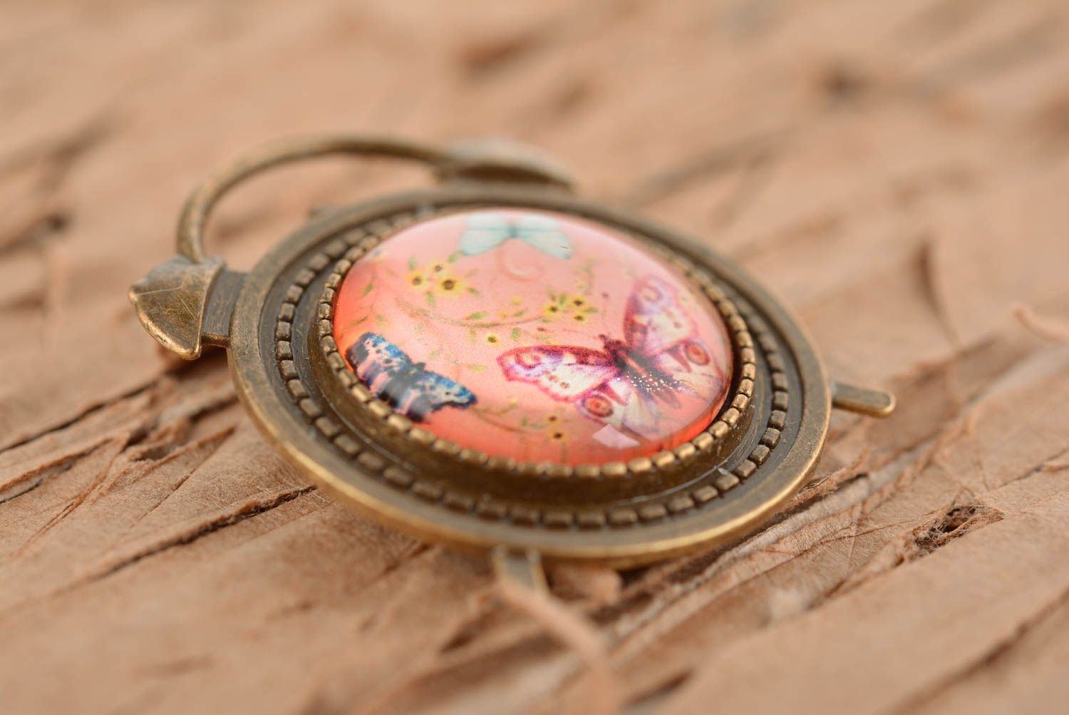 Schmuck Brosche Handmade Geschenk für Frauen Accessoires für Frauen Uhr exklusiv foto 3