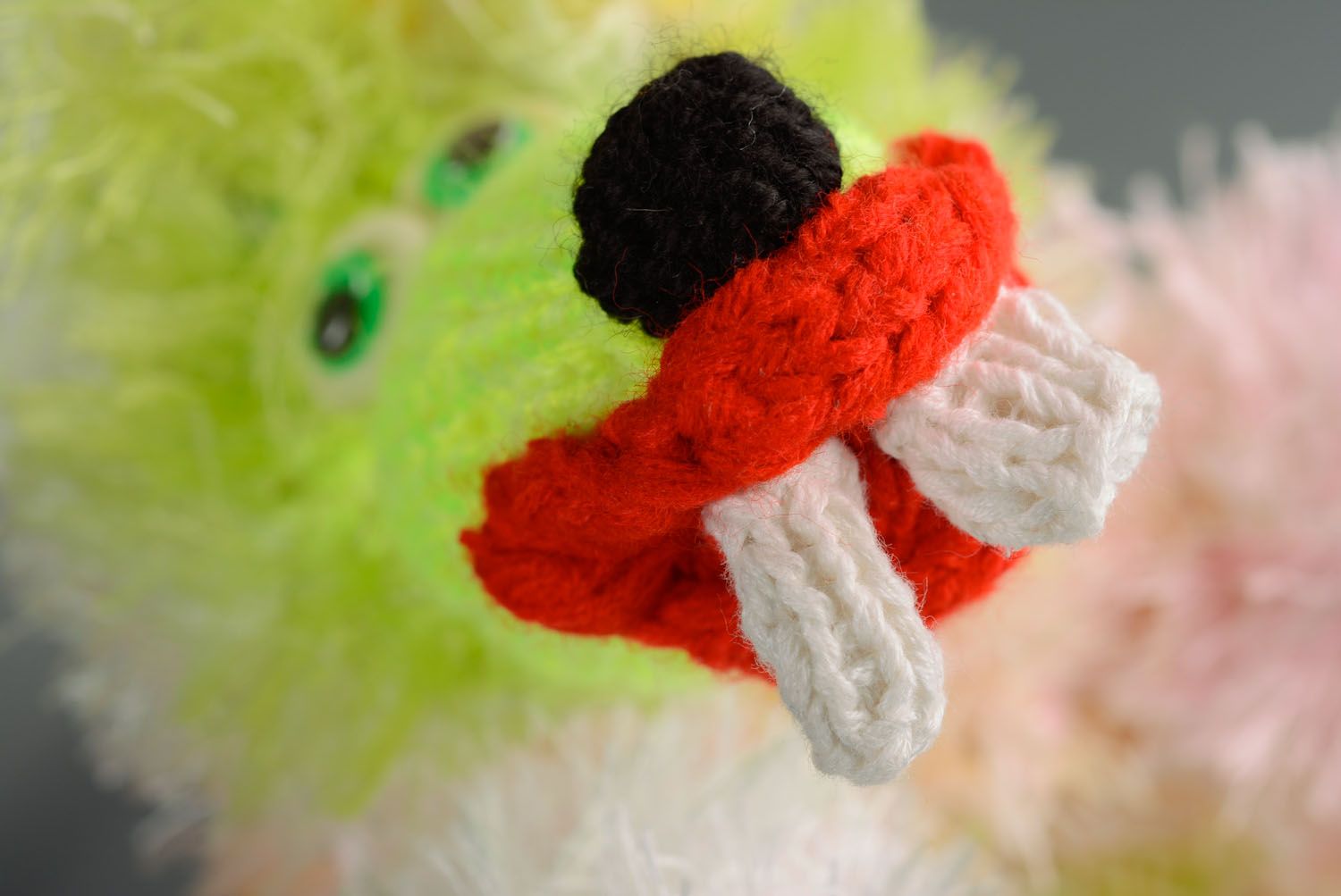 Crochet toy Fluffy Hare photo 5