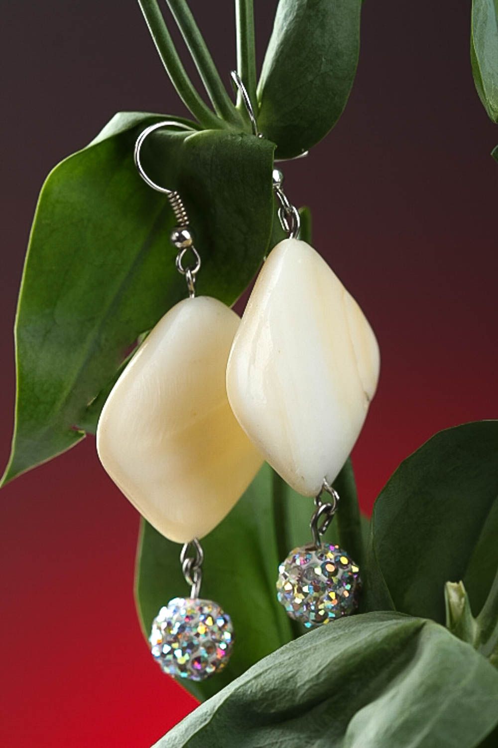 Homemade jewelry designer earrings stylish earrings womens accessories photo 1