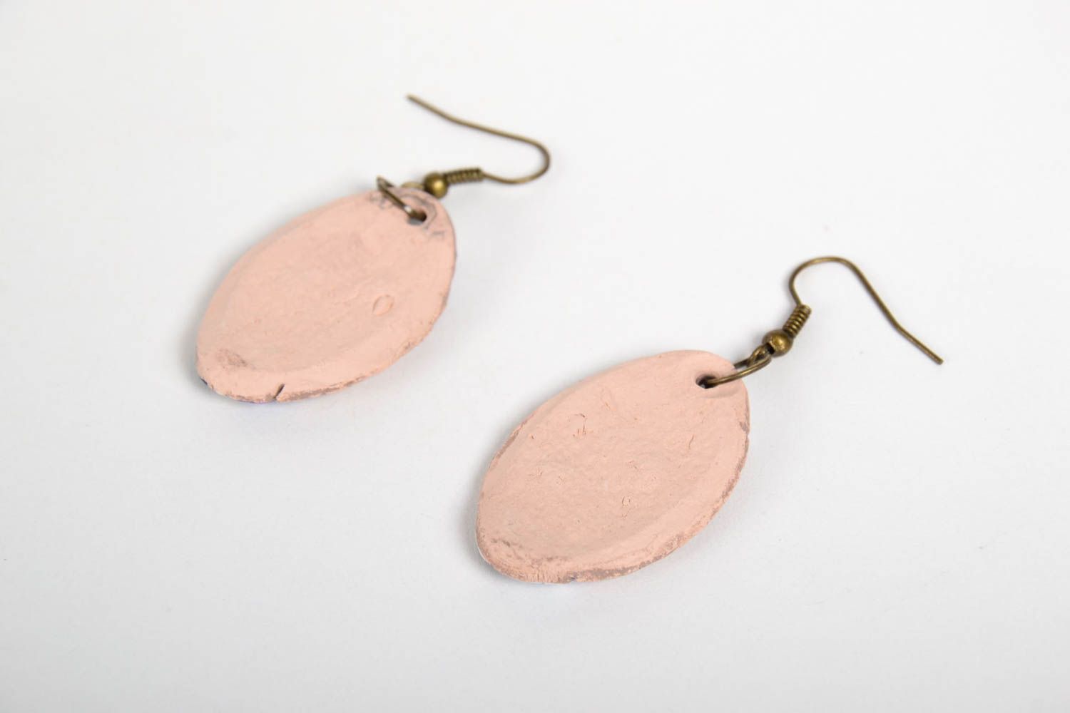 Juwelier Modeschmuck Handmade Ohrringe Schmuck aus Keramik Geschenk für Frauen foto 3