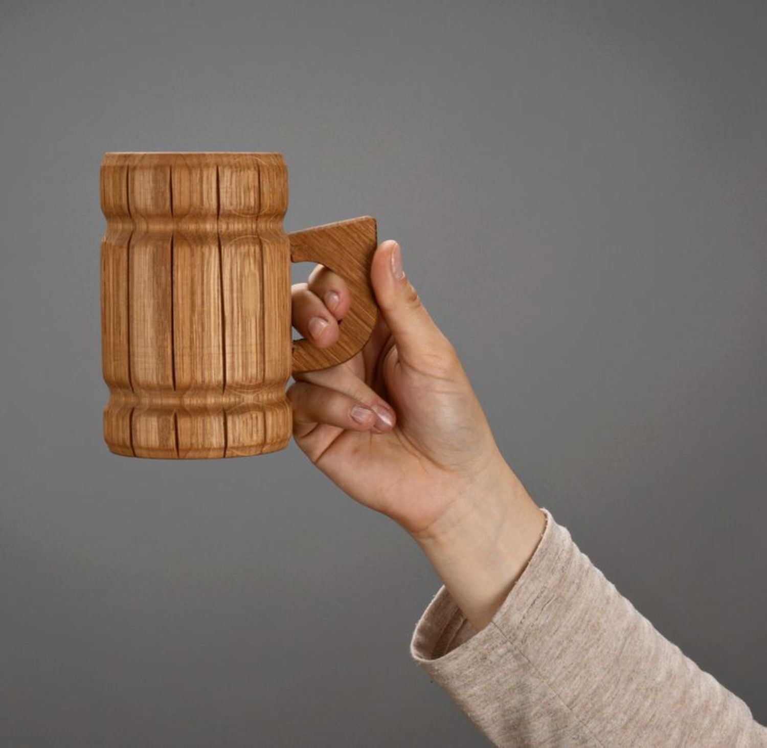 Wooden mug photo 4