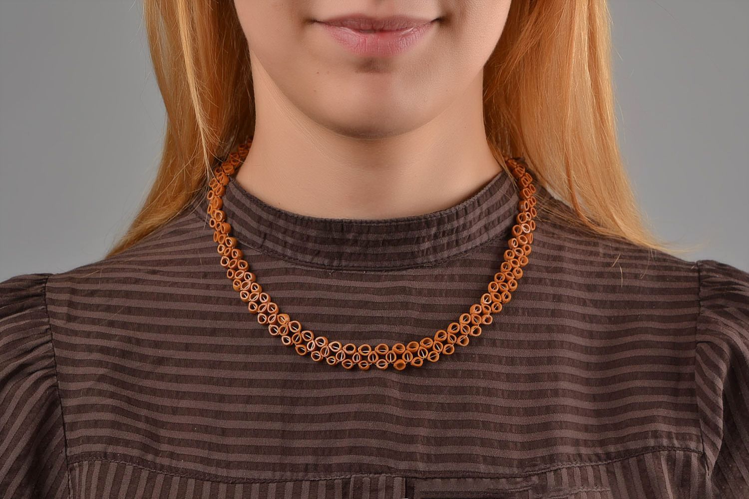 Handmade jewelry designer necklace ethnic jewelry long necklace gifts for girl photo 1