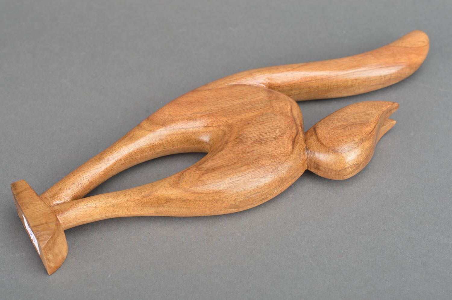 Figura de madera tallada hecha a mano objeto decorativo regalo original foto 5
