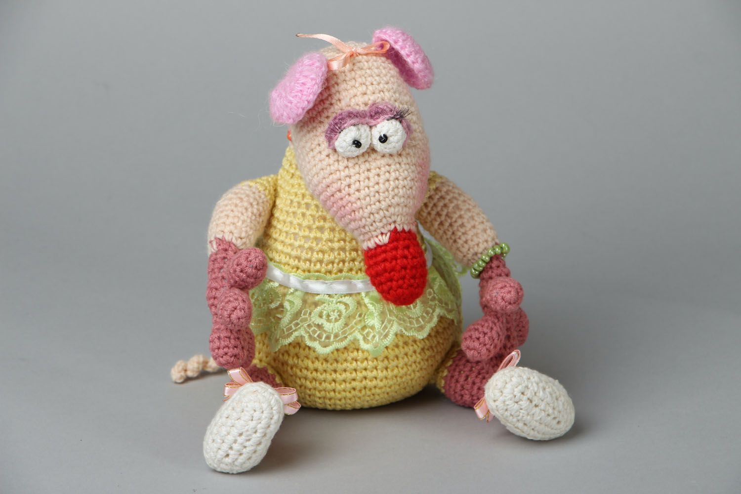 Handmade crocheted toy  photo 1
