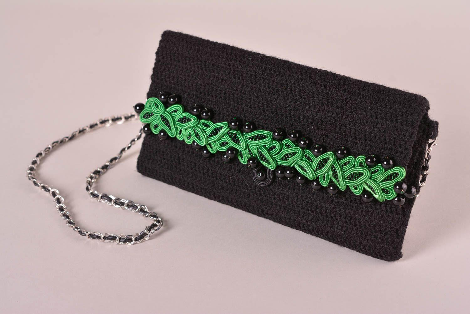 Stylish handmade purse beaded embroidery designs women purse small gifts photo 1