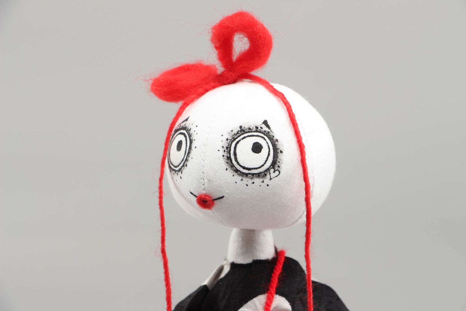 Designer fabric doll Zombie photo 2