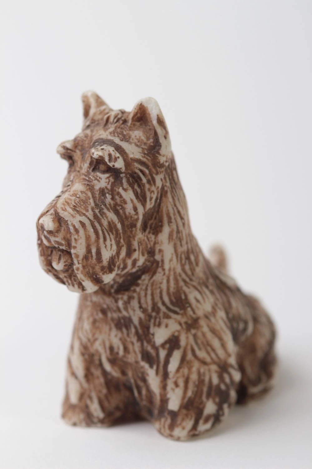 Handmade Tier Statue Deko Figur Haus Deko Miniatur Figur Hund schön hübsch foto 3