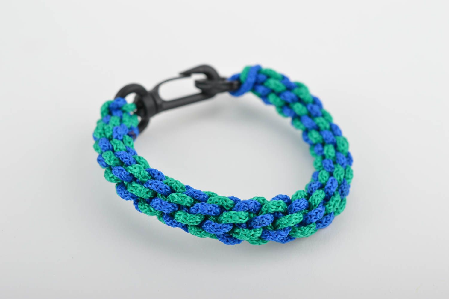 Stylish handmade woven cord bracelet textile bracelet designs gifts for her photo 3