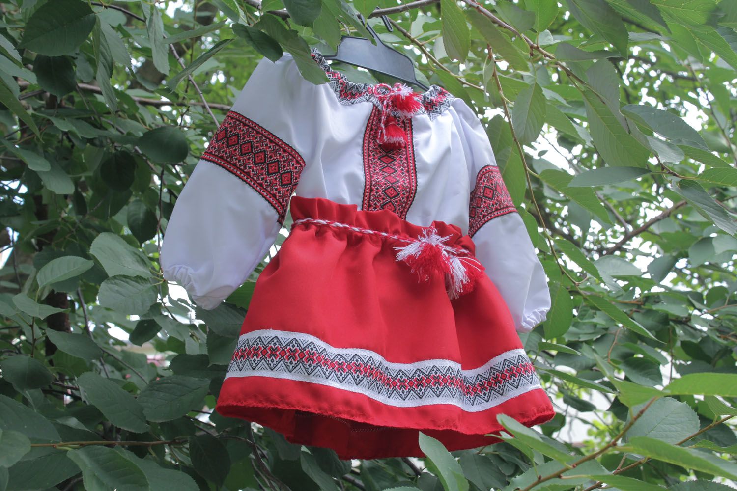 Национальный украинский костюм для девочки фото 5