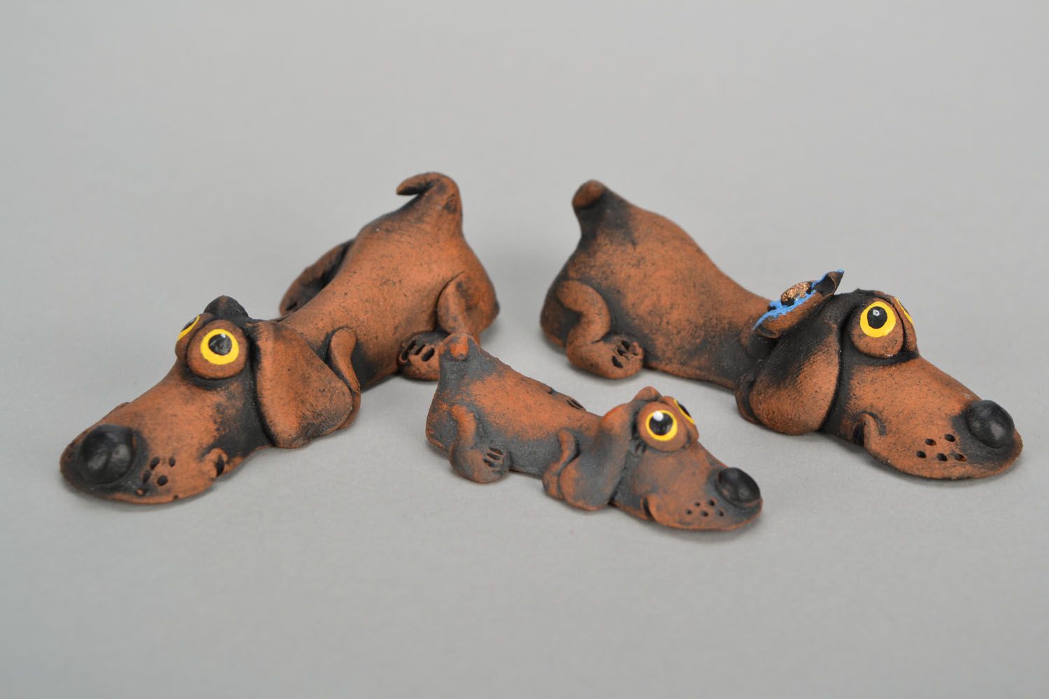 Set of clay figurines Biegels photo 4