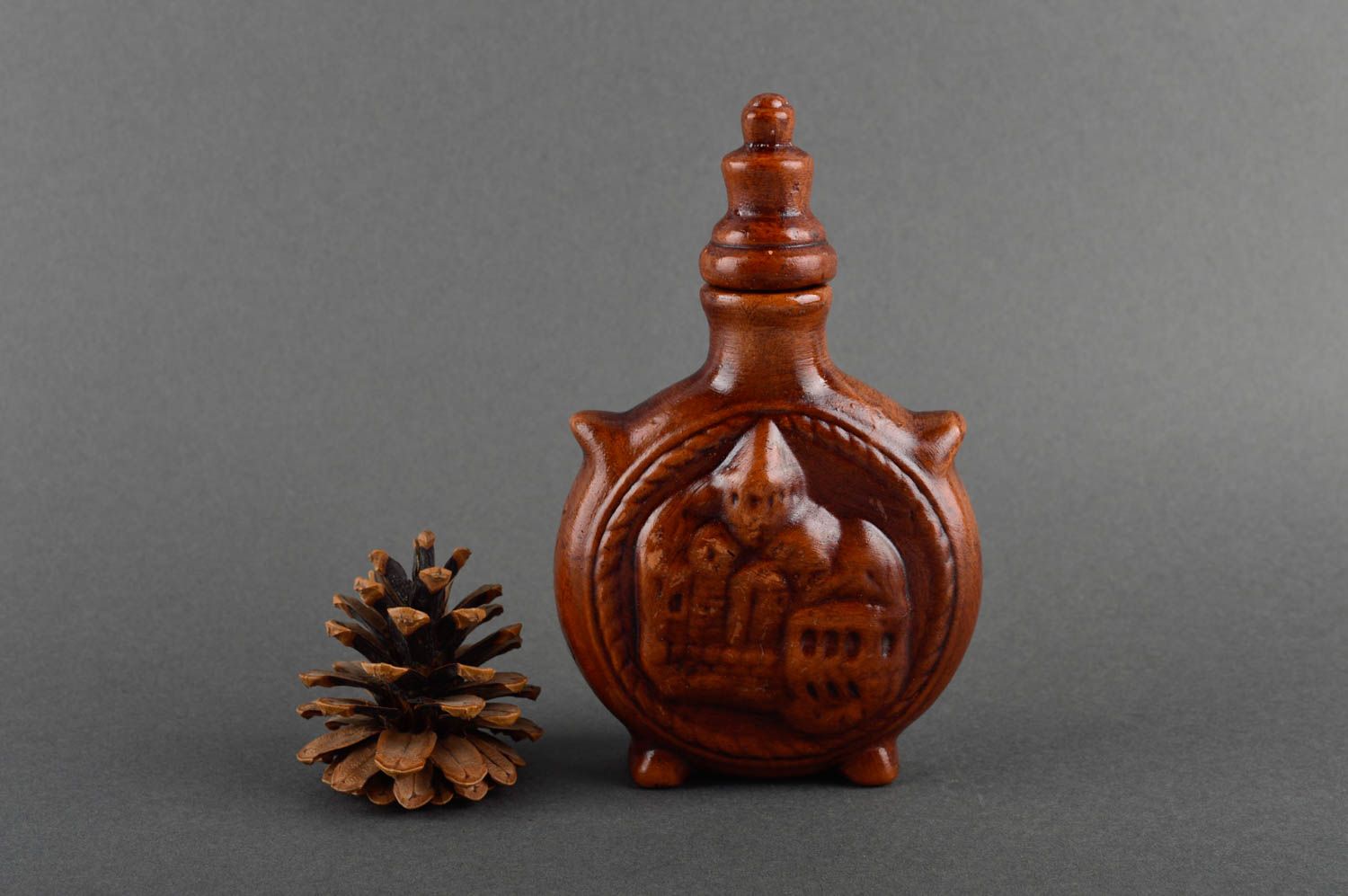 Handgemachter Keramik Krug Öko Geschirr Krug aus Ton für Deko und Haushalt  foto 5
