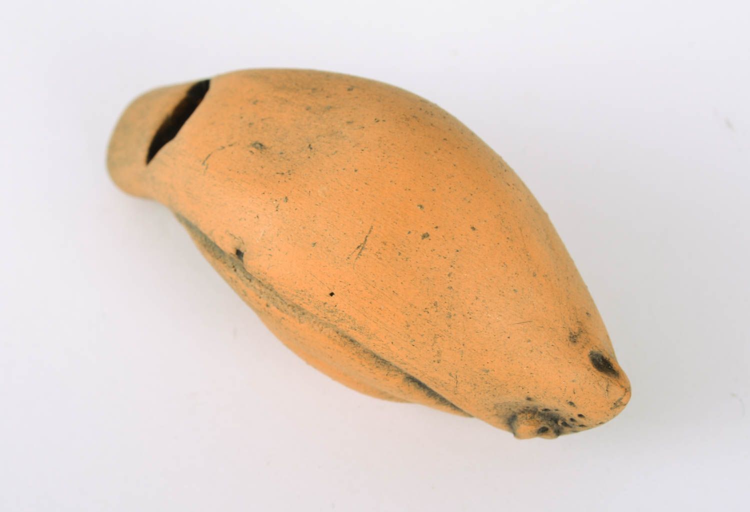 Глиняная свистулька народная игрушка фото 2