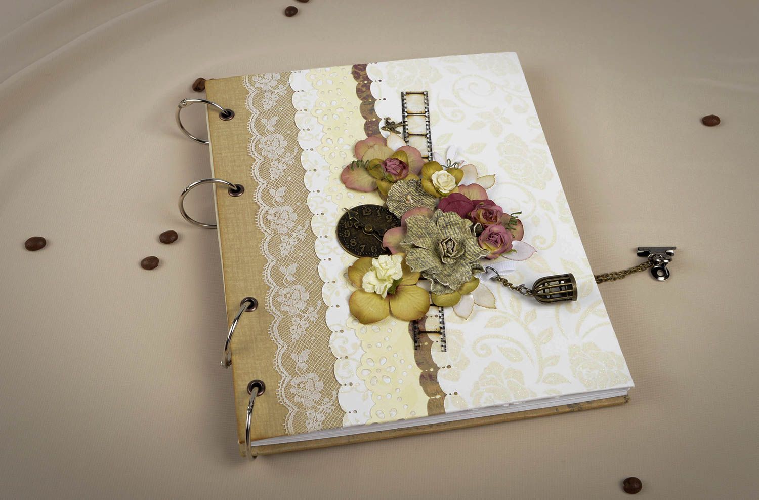 Handmade notepad for wishes handmade notebook wedding accessories wedding goods photo 5