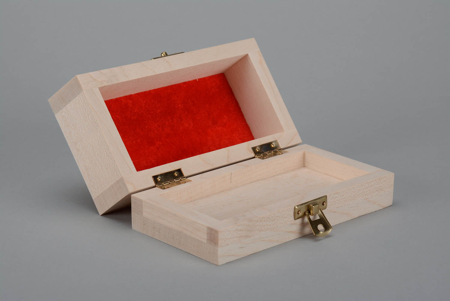 Caja para decorar de madera foto 1