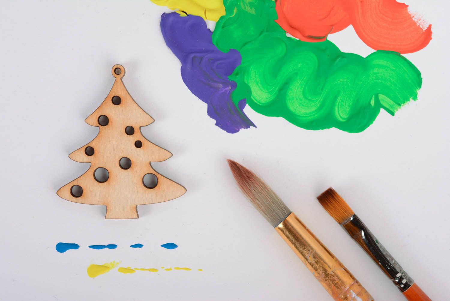 Em branco para brinquedo de Natal Árvore de Natal foto 1