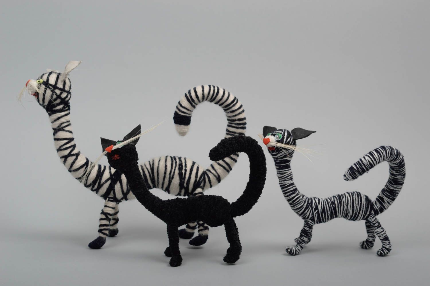 Kleinkinder Spielzeuge Geschenk für Kinder Haus Deko weiche Kuscheltiere Katzen foto 3