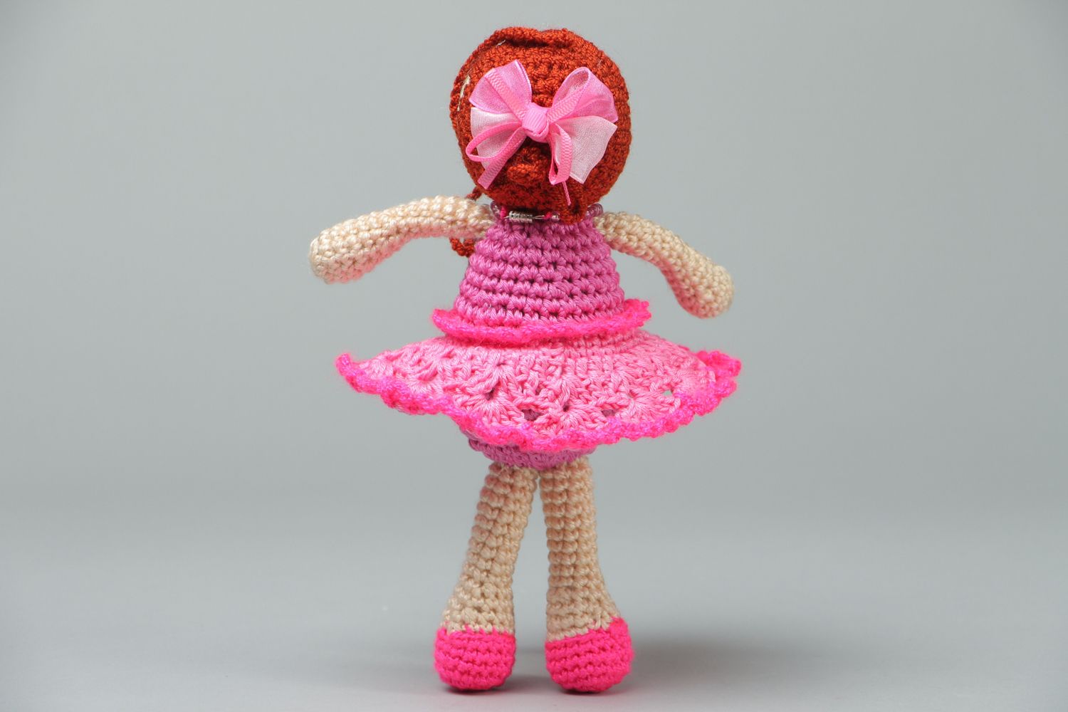 Soft crochet toy Doll Cutie photo 3