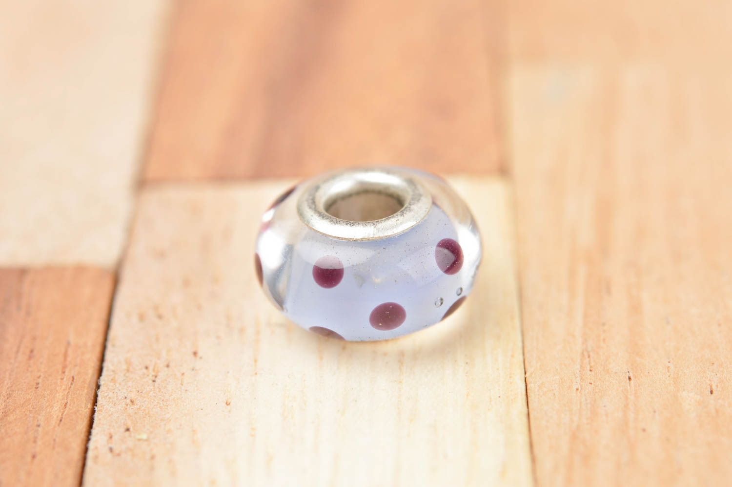 Handmade jewelry findings jewelry charm spotted bead findings lampwork beads   photo 2
