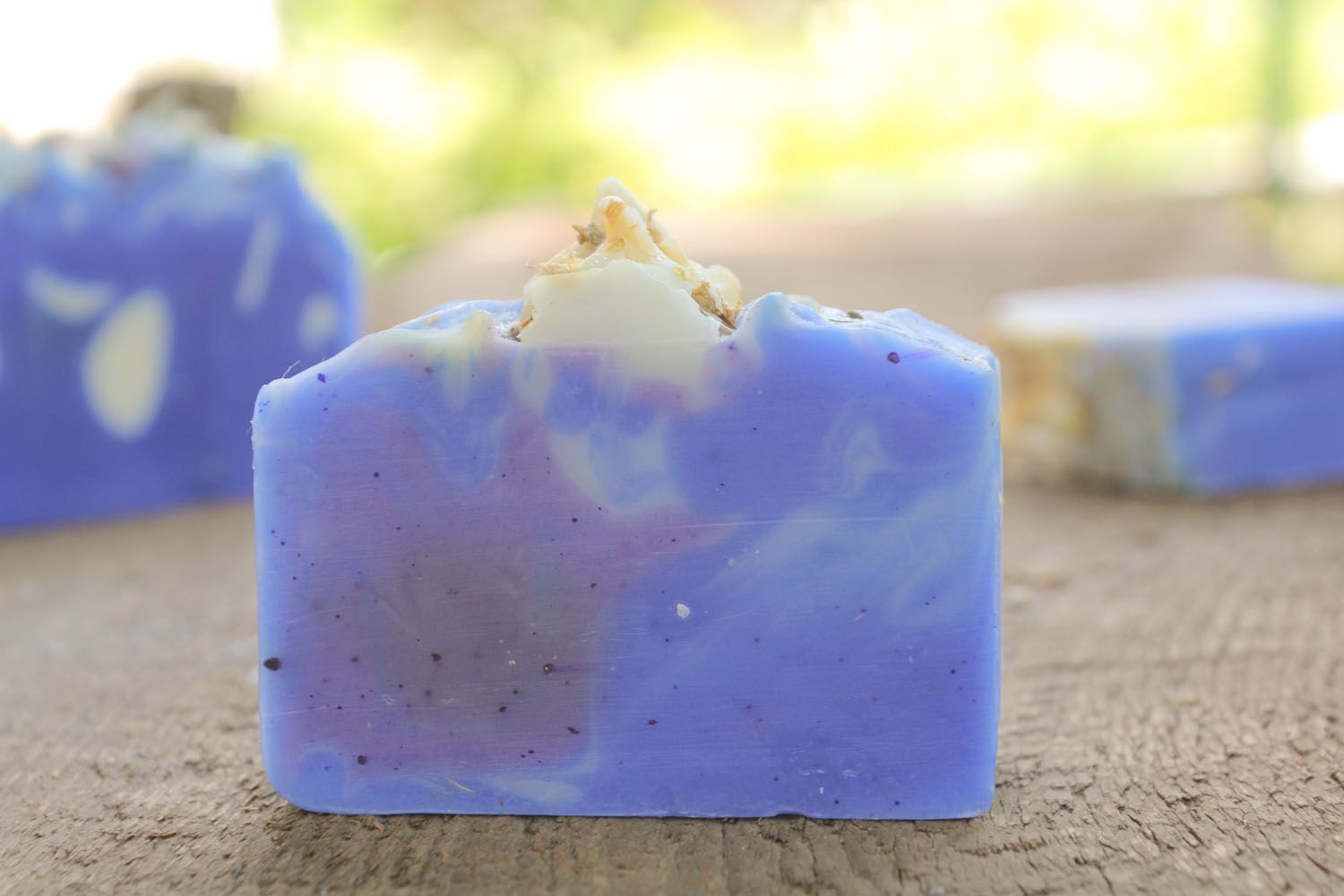Homemade soap with lavender oil photo 5