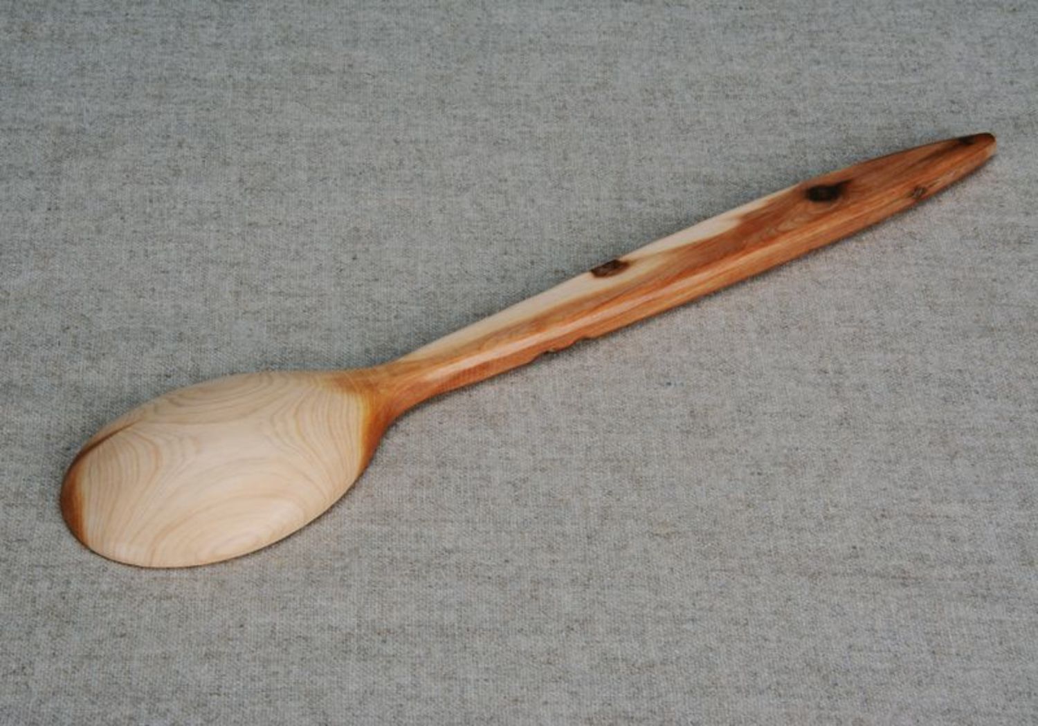 Cucchiaio di legno fatto a mano attrezzi da cucina stoviglie di legno 
 foto 4