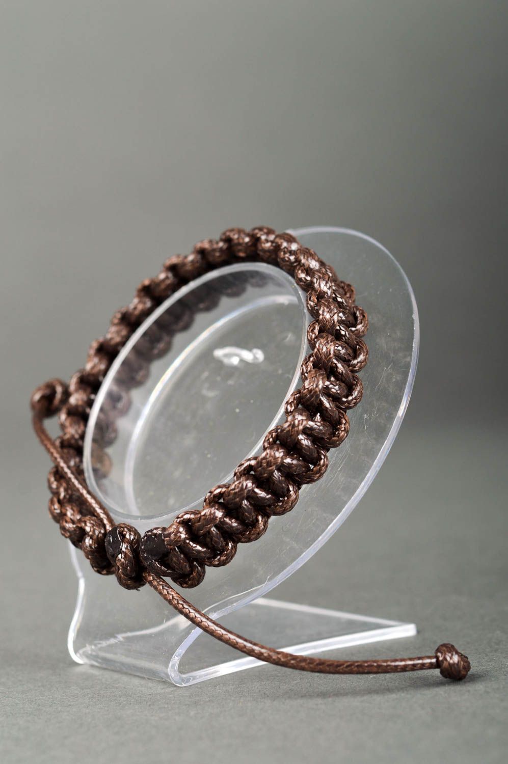 Damen Armband handmade Frauen Armband Mode Schmuck in Braun originelles Geschenk foto 2